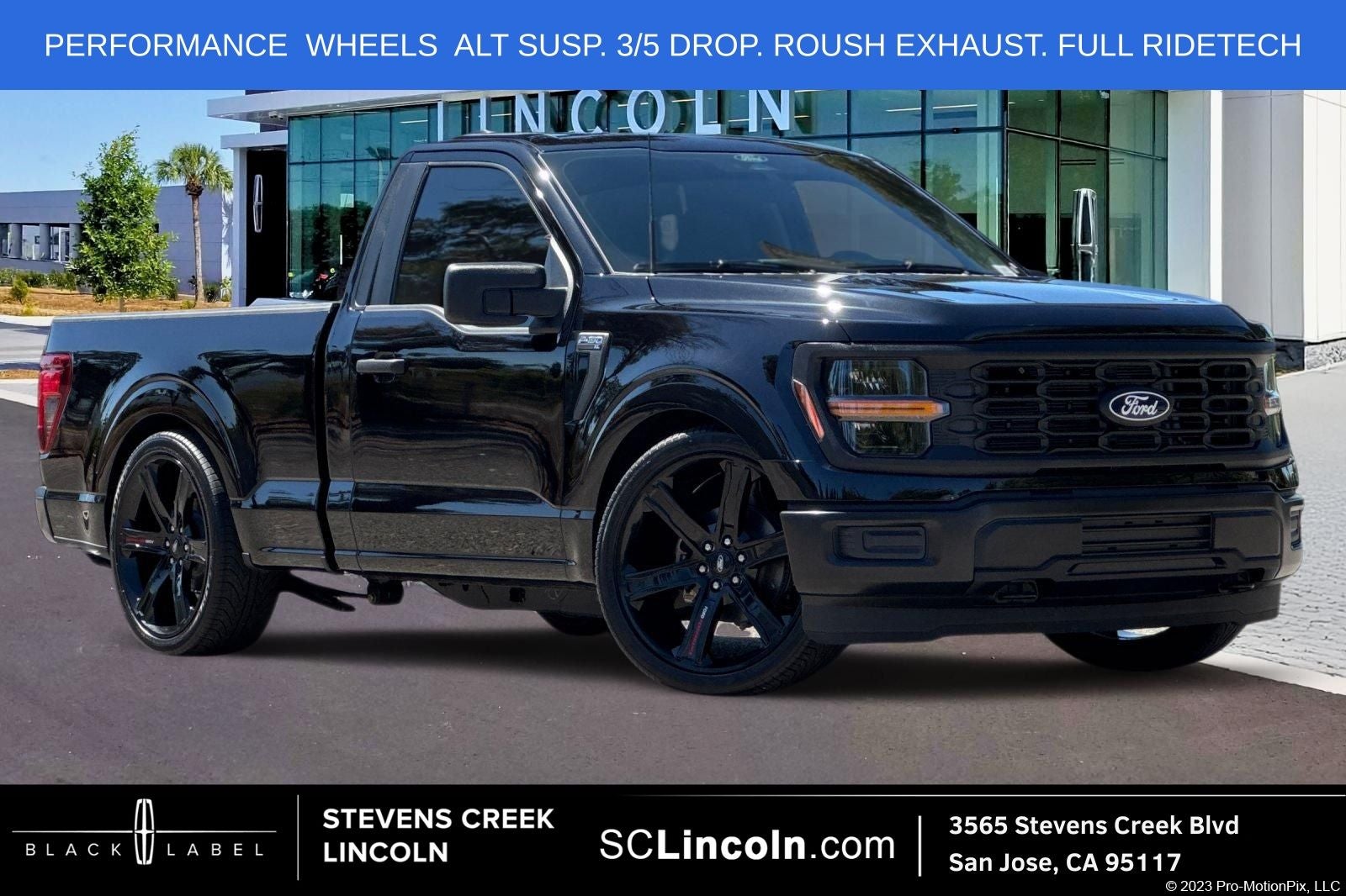 2026 Ford F-150 XL in Black Metallic — front three-quarter view