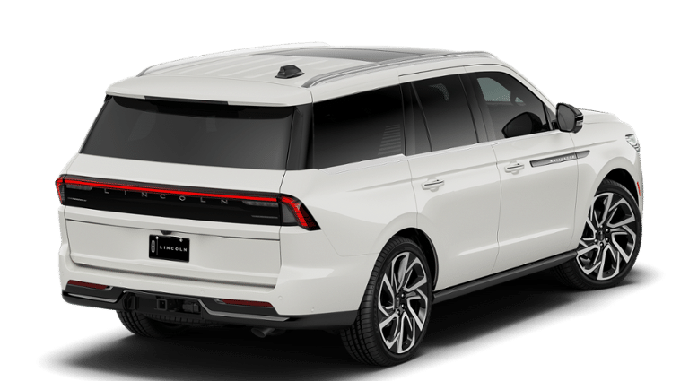 2027 Lincoln Navigator — rear three-quarter view
