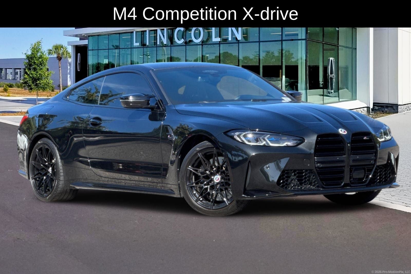 2023 BMW M4 — side profile view